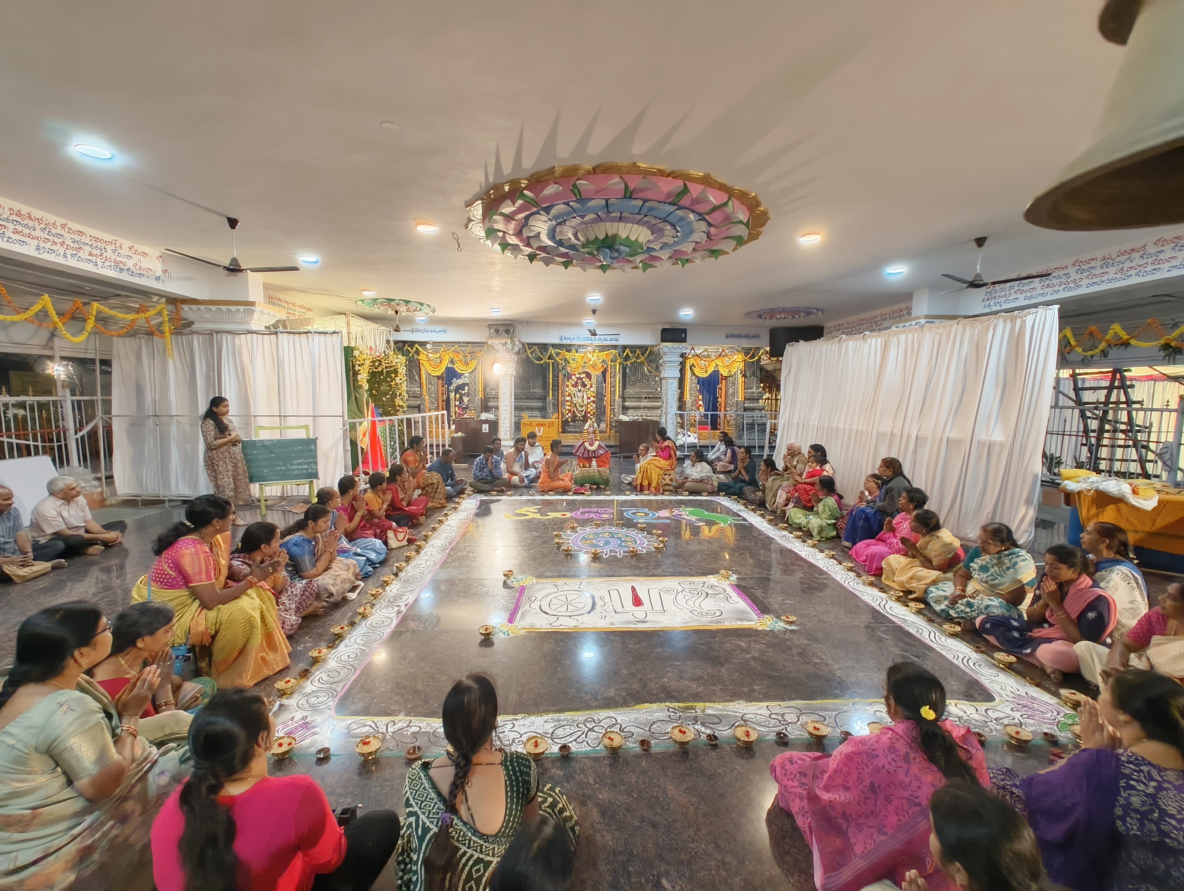 Temple festival celebration